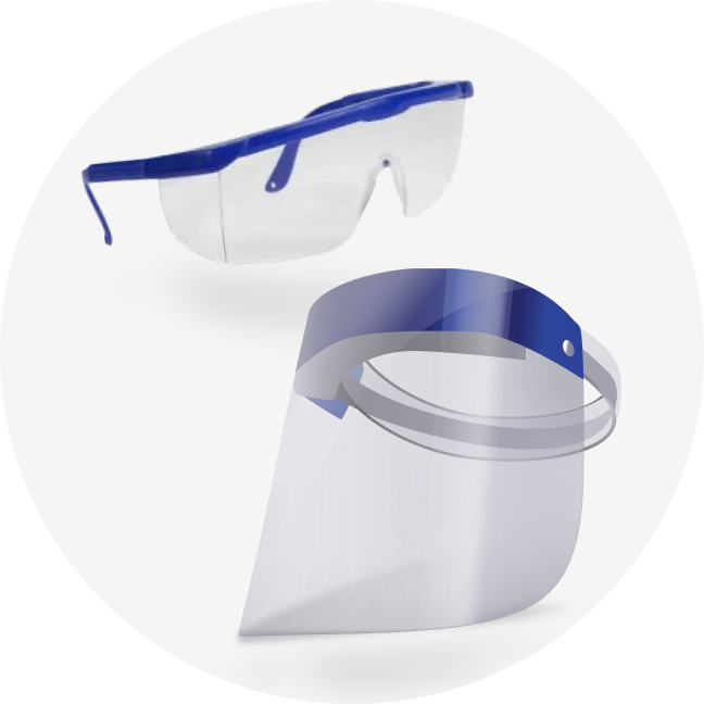 Face Shields & Glasses