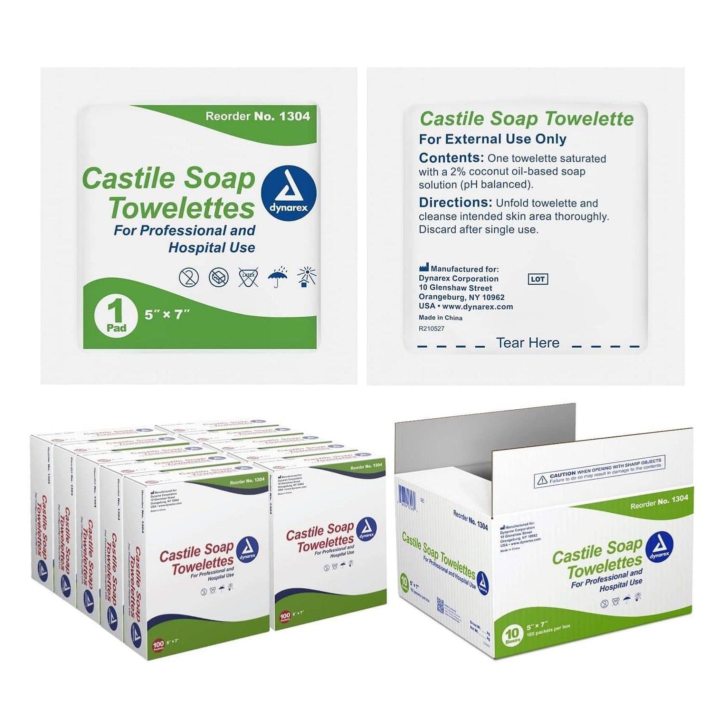 Castile Soap Towelettes