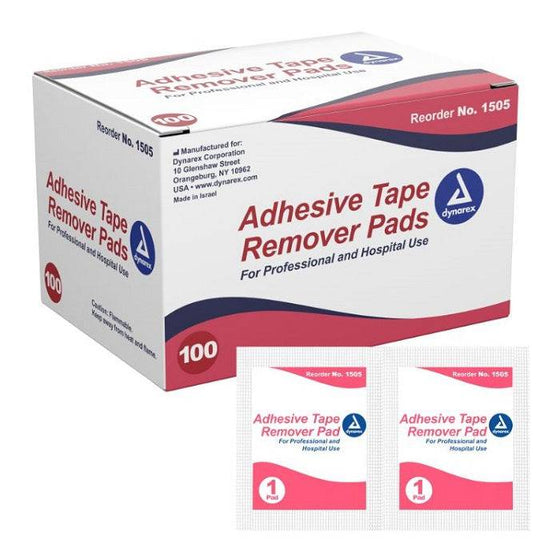 Adhesive Tape Remover Pads by Dynarex
