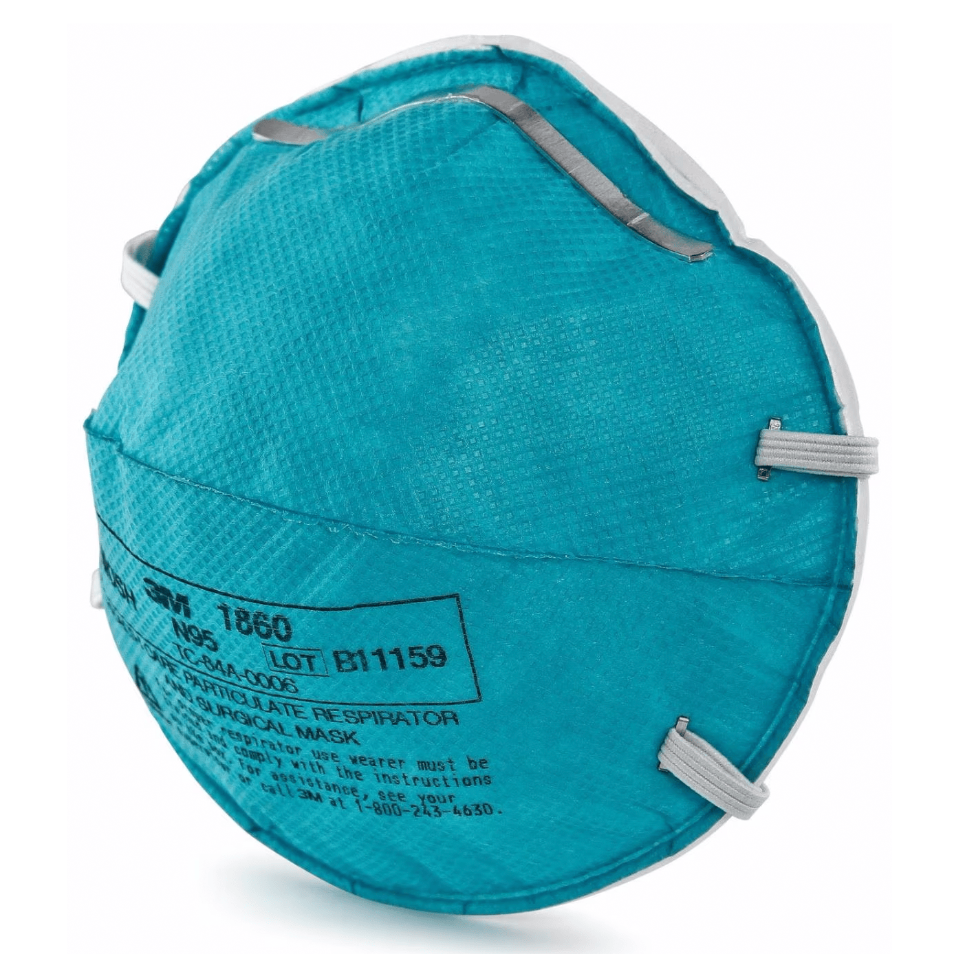 N95 Healthcare Respirator & Surgical Mask: Fluid-Resistant, Reliable Airborne Protection