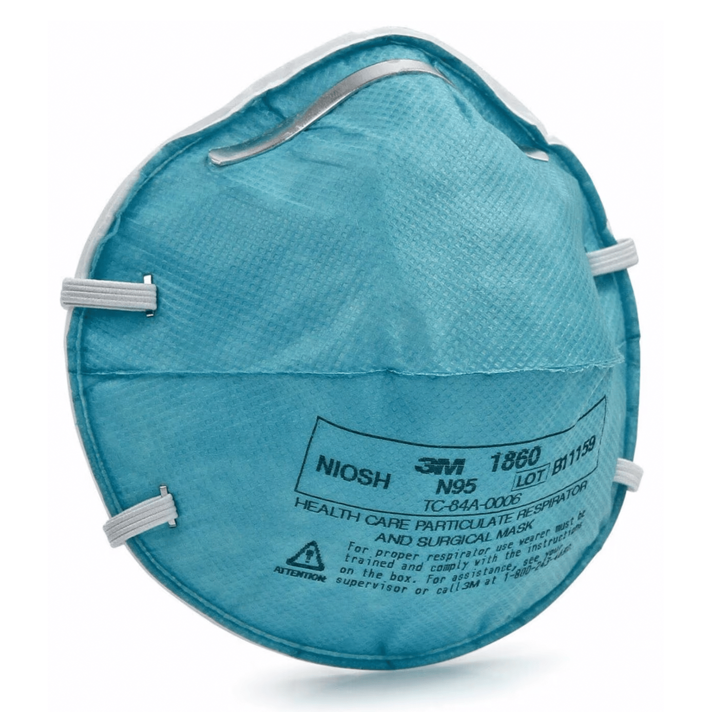 N95 Healthcare Respirator & Surgical Mask: Fluid-Resistant, Reliable Airborne Protection