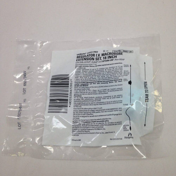 Macrobore IV Extension Set
