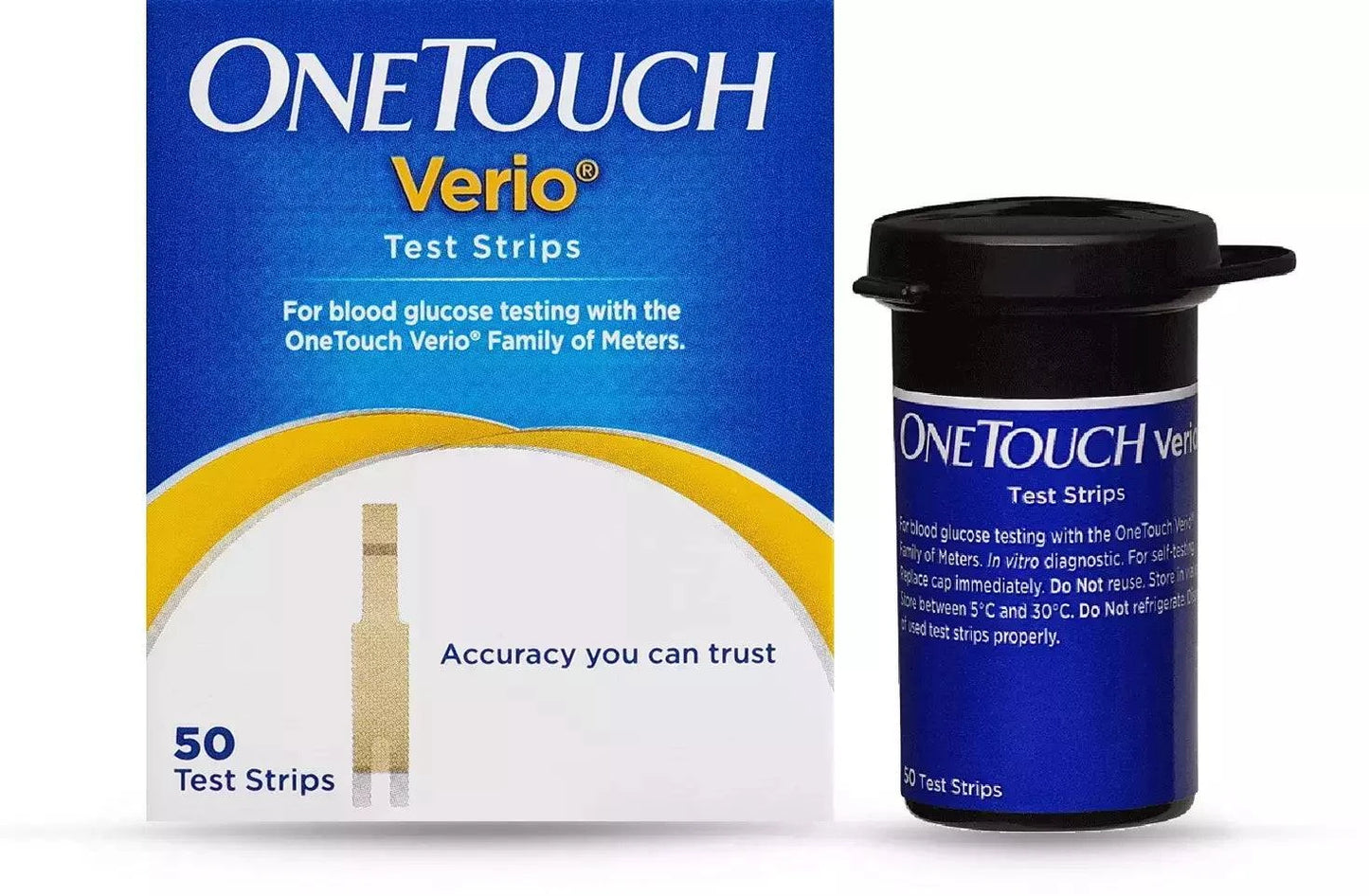 One Touch Verio Blood Glucose Test Strips