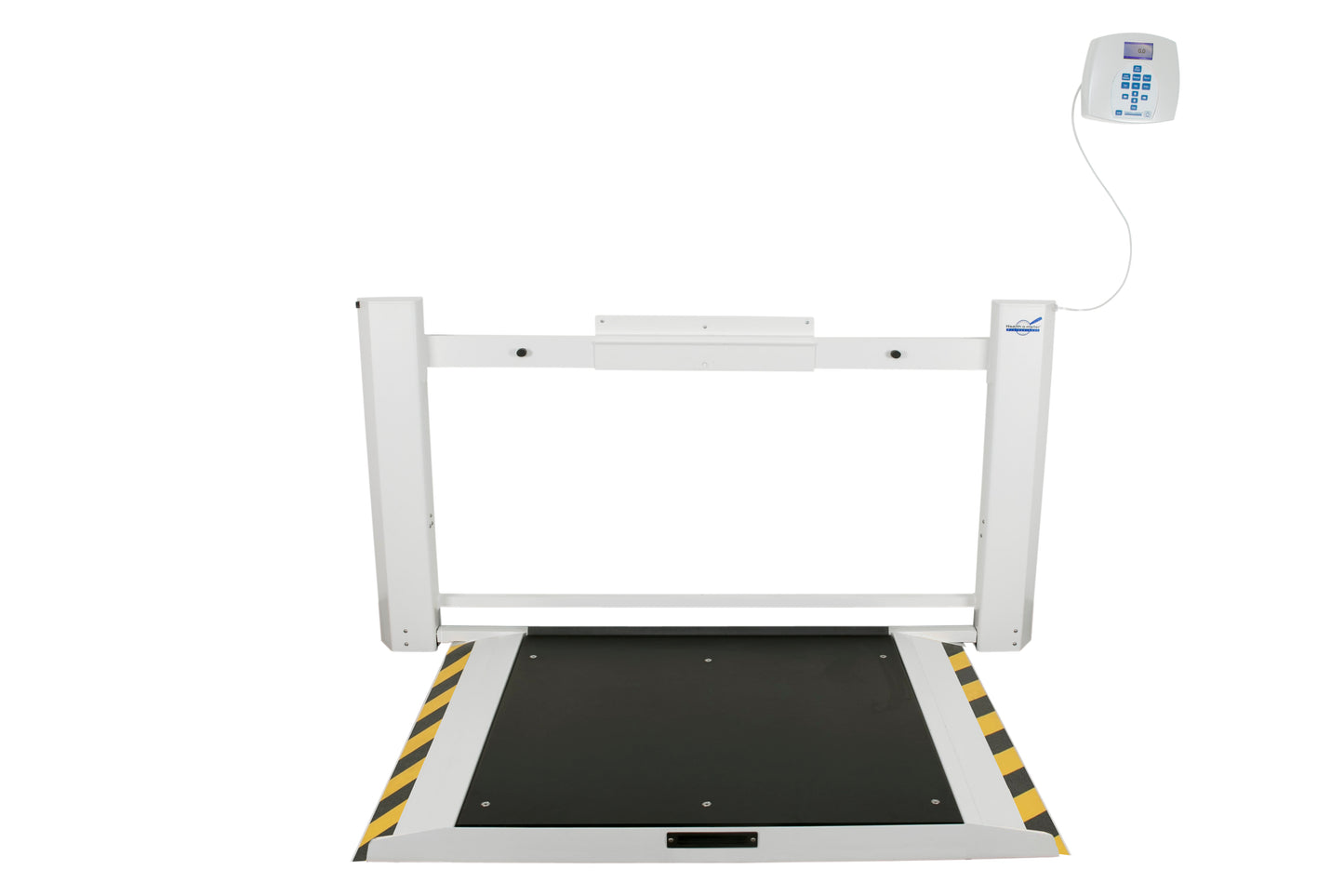 Wall-Mounted Antimicrobial Wheelchair Scale - ADA Compliant