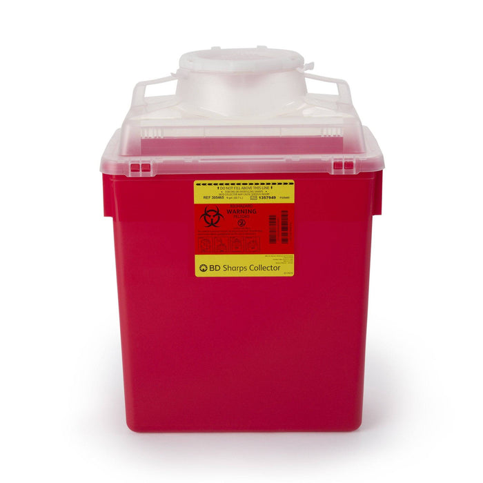 Multiuse Nestable Sharps Container with Petals