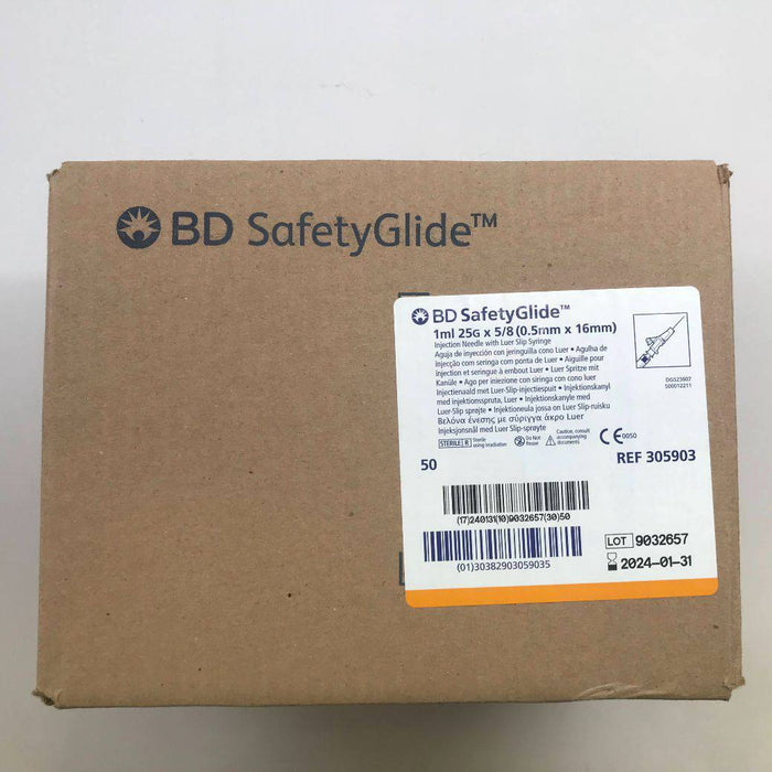 SafetyGlide Needle with Syringe