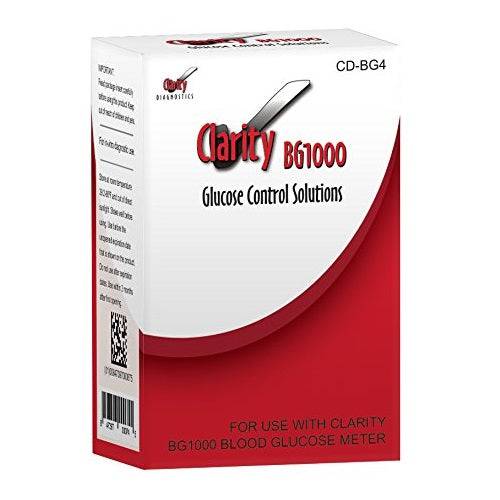 Clarity BG1000 Glucose Controls Set