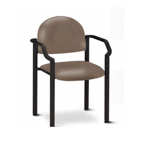 Black Frame Chair with Arms