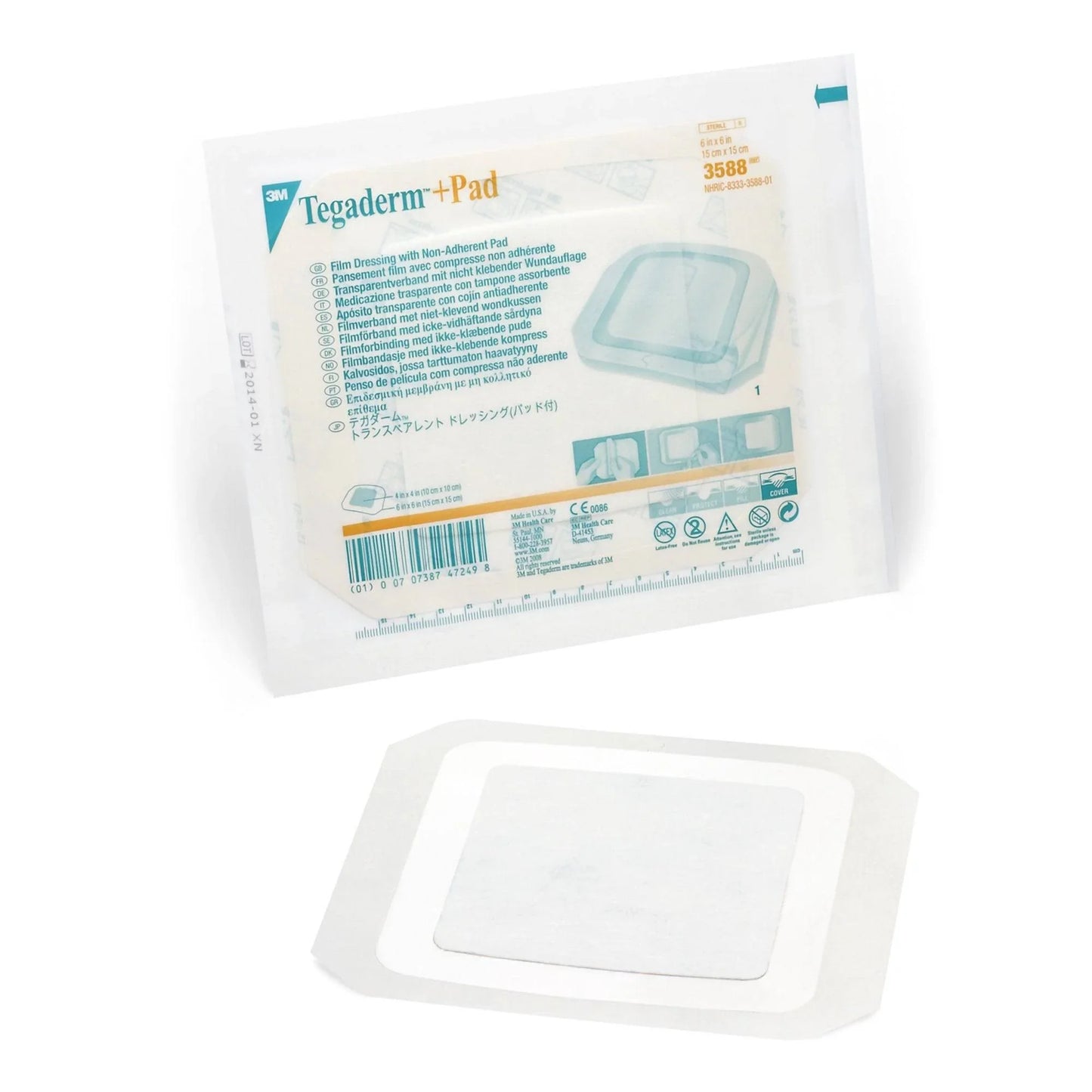 Dressing Tegaderm + Pad Non-Adherent