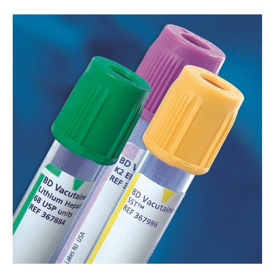 Vacutainer Plus Plastic Blood Collection Tubes