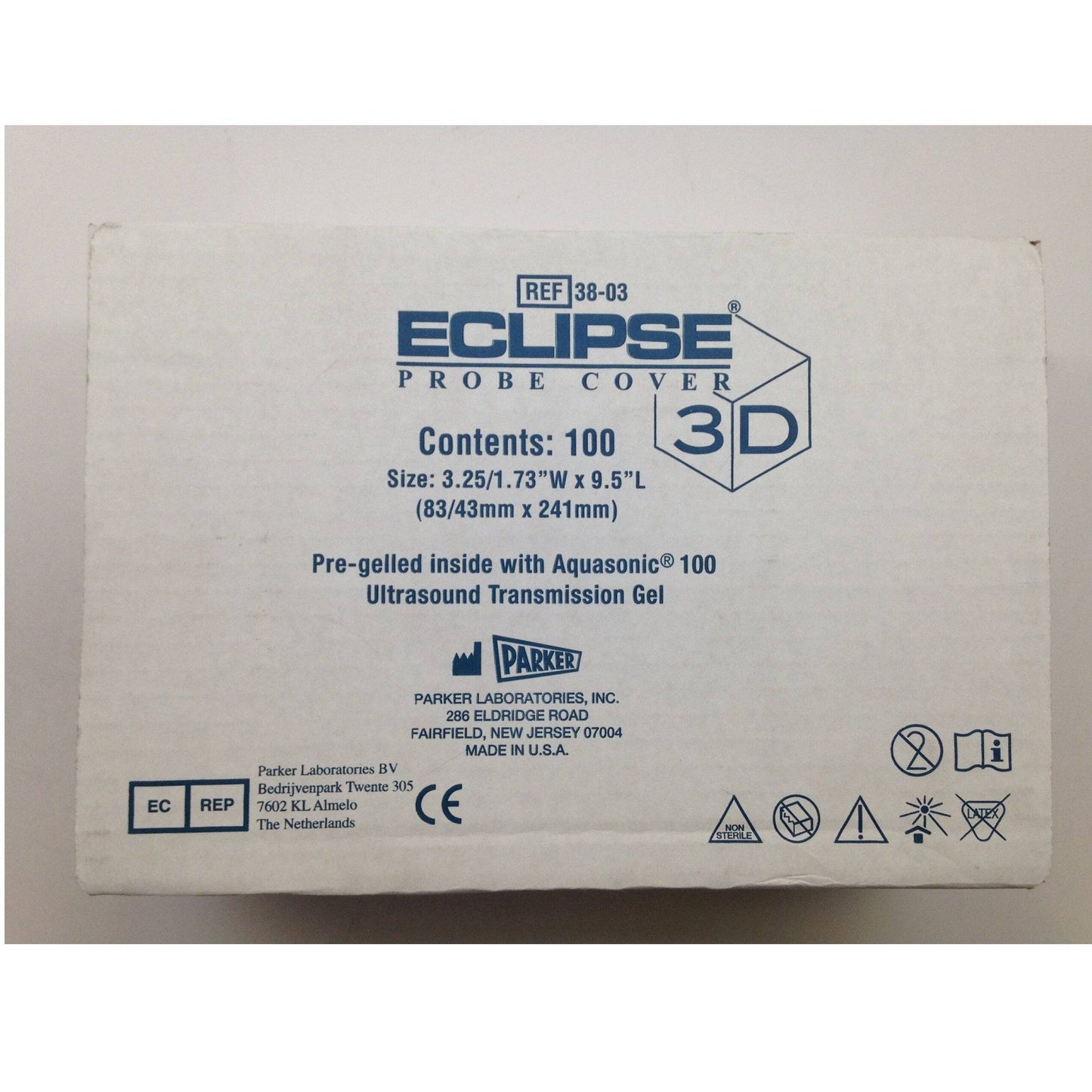 Pre-Gelled 3D Probe Cover