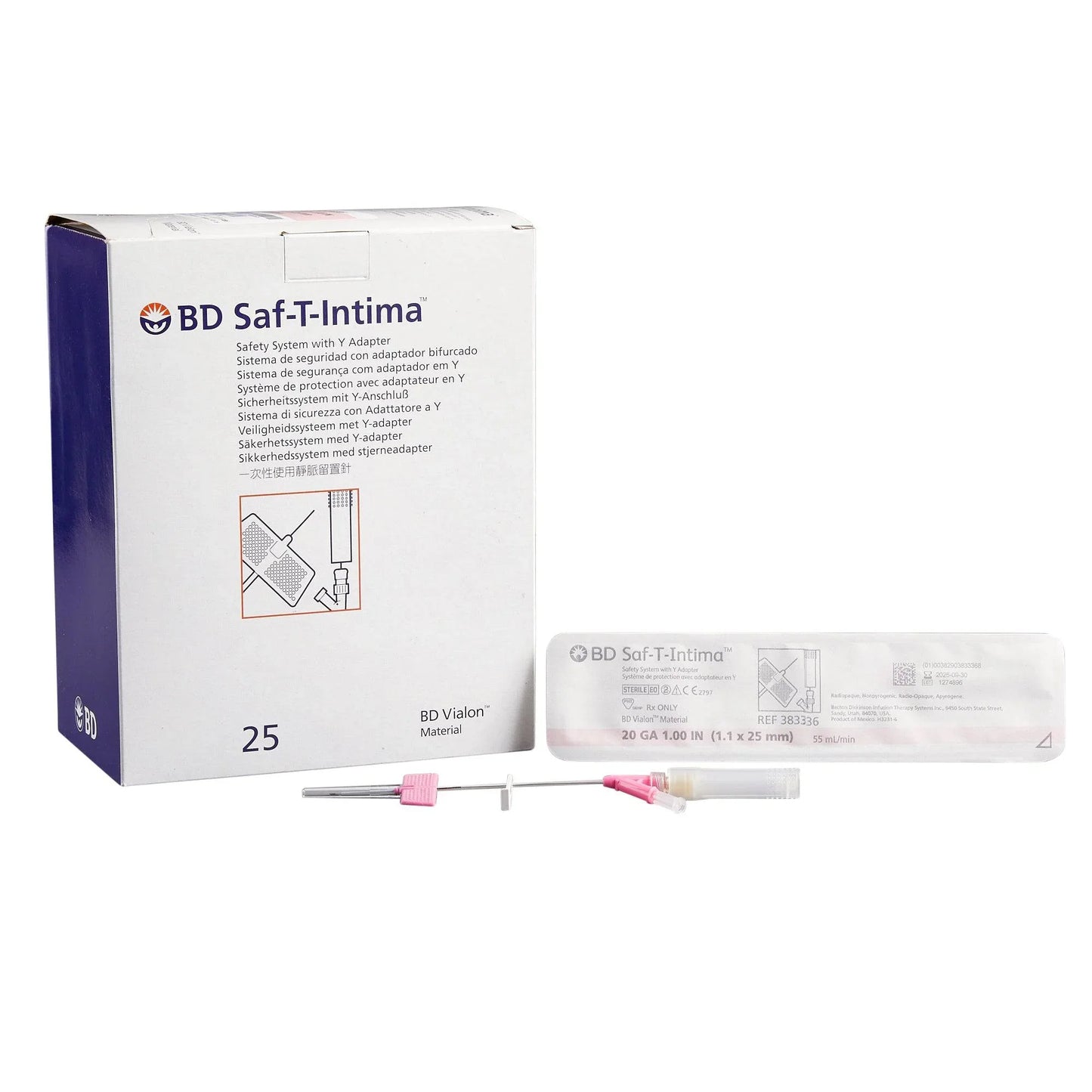 Safe-T-Intima IV Catheter System