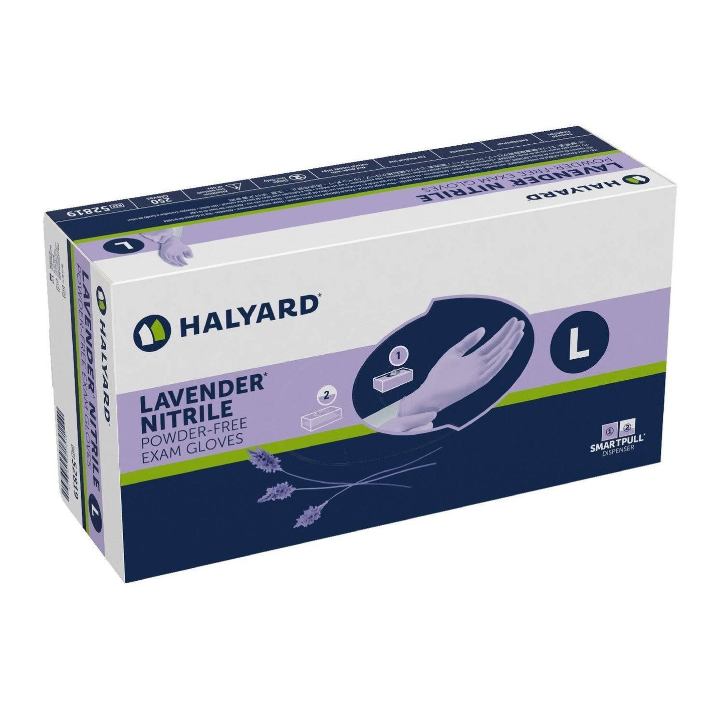 Lavender Nitrile Exam Glove