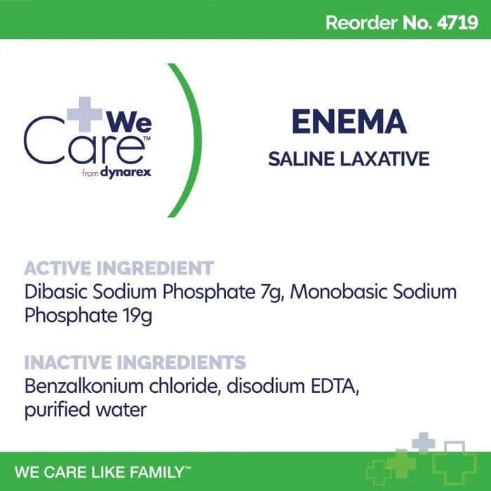 Saline Laxative Enemas