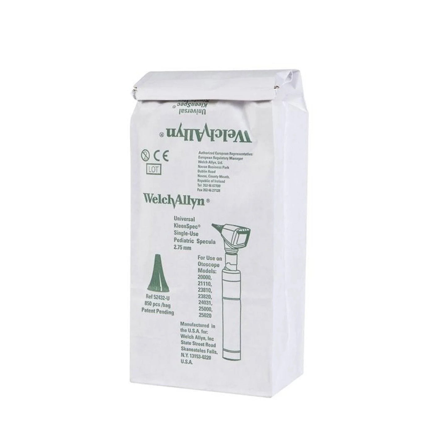 KleenSpec Disposable Ear Specula - For MacroView and Diagnostic Otoscopes