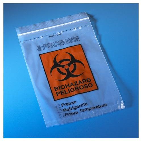 Zip Closure Specimen Bag