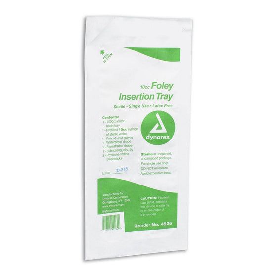 Foley Insertion Tray without Catheter