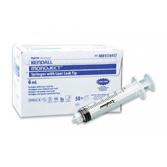 Monoject Rigid Pack Syringes w/ Luer Lock Tip