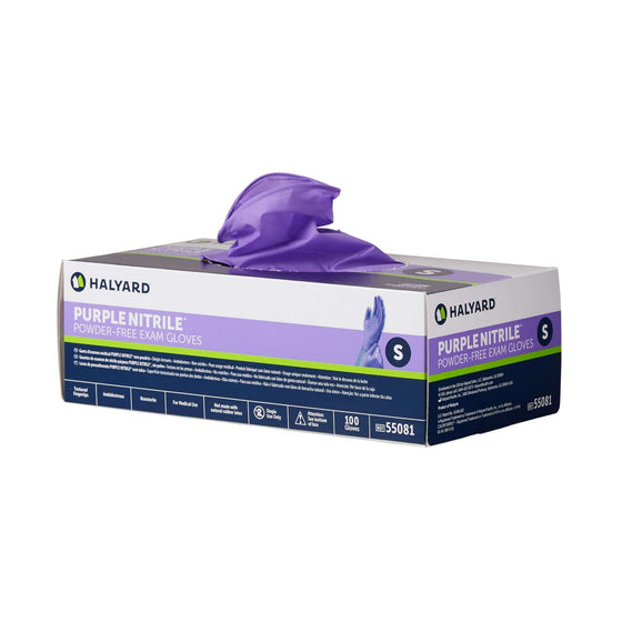 Purple Nitrile Exam Glove