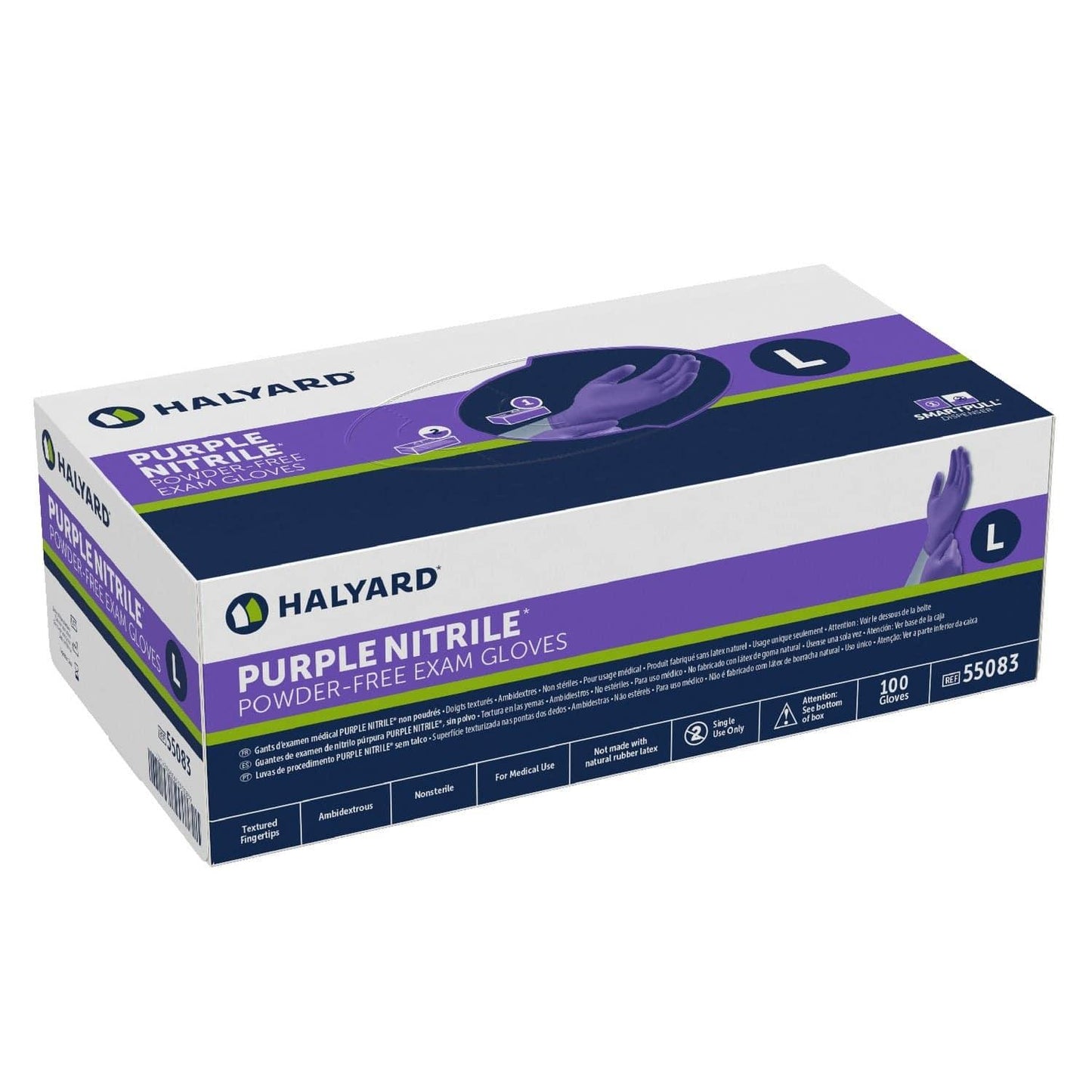 Purple Nitrile Exam Glove