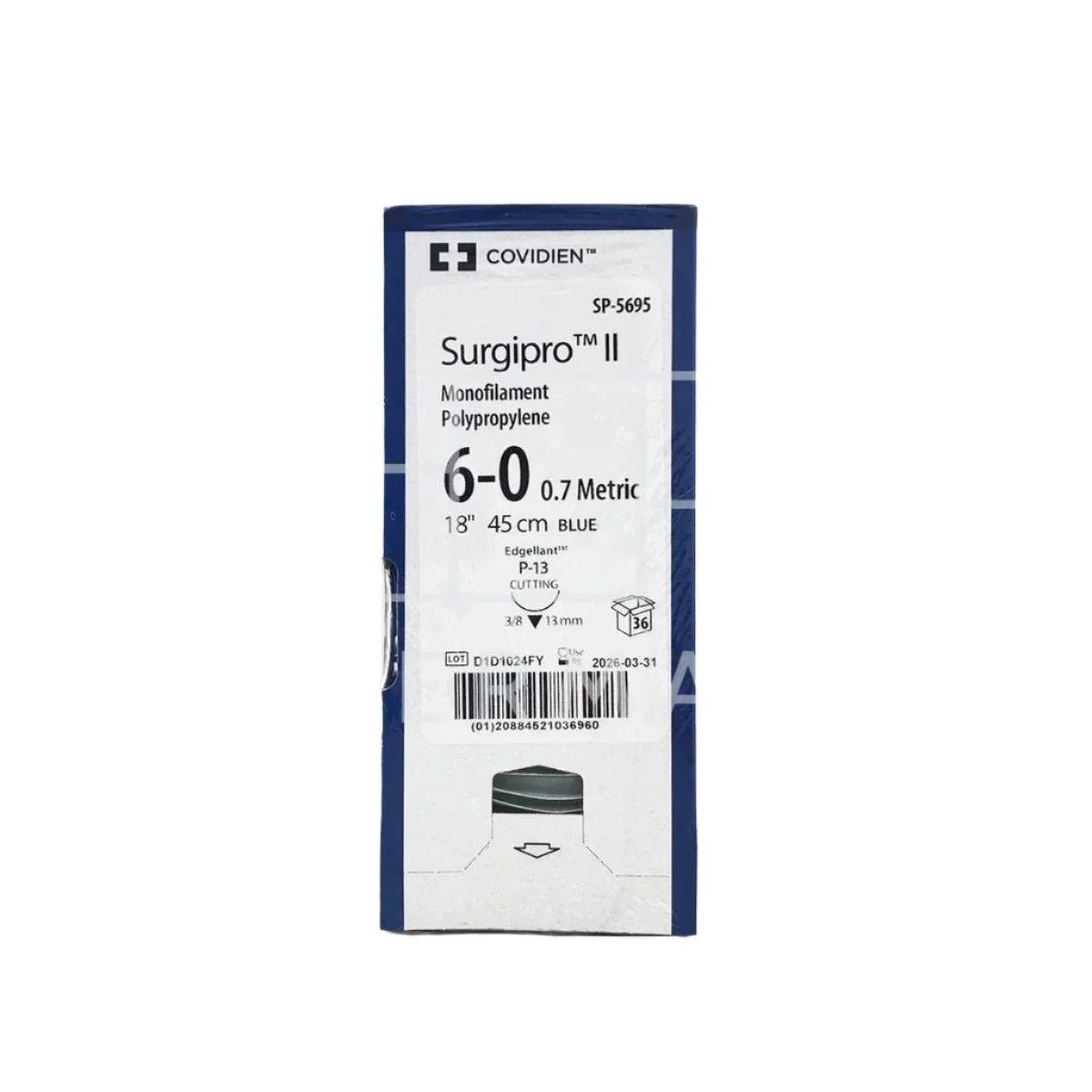 Surgipro Monofilament Sutures with Premium Reverse Cutting