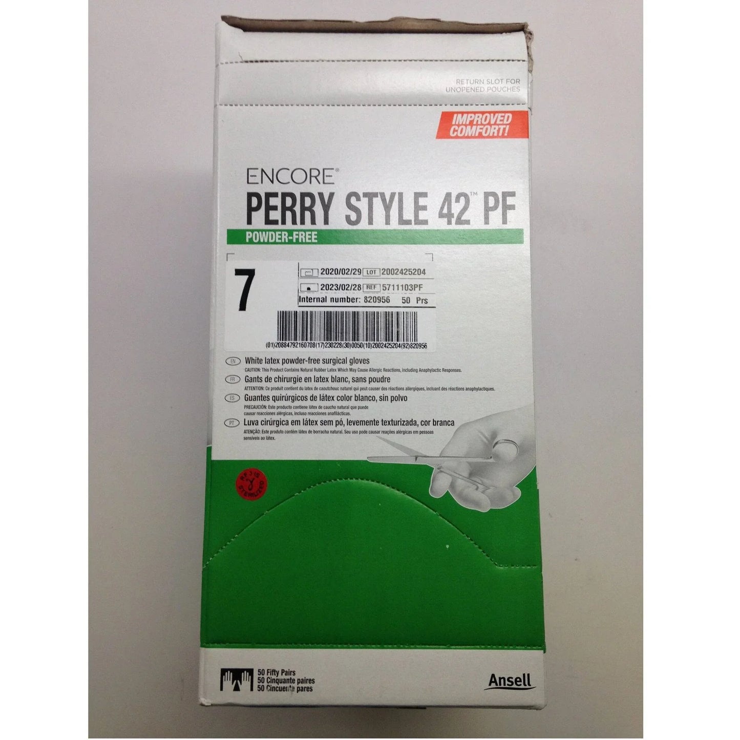 Encore Perry Style 42 Surgical Gloves