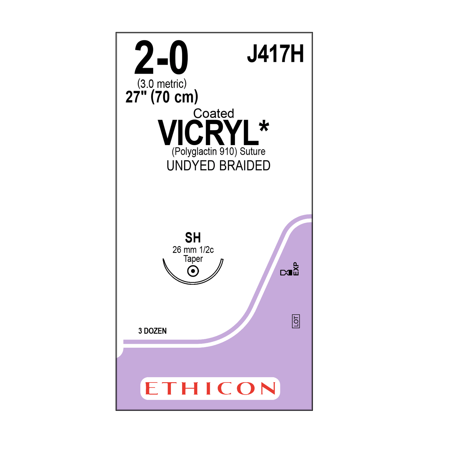 Vicryl Polyglactin 910 Suture