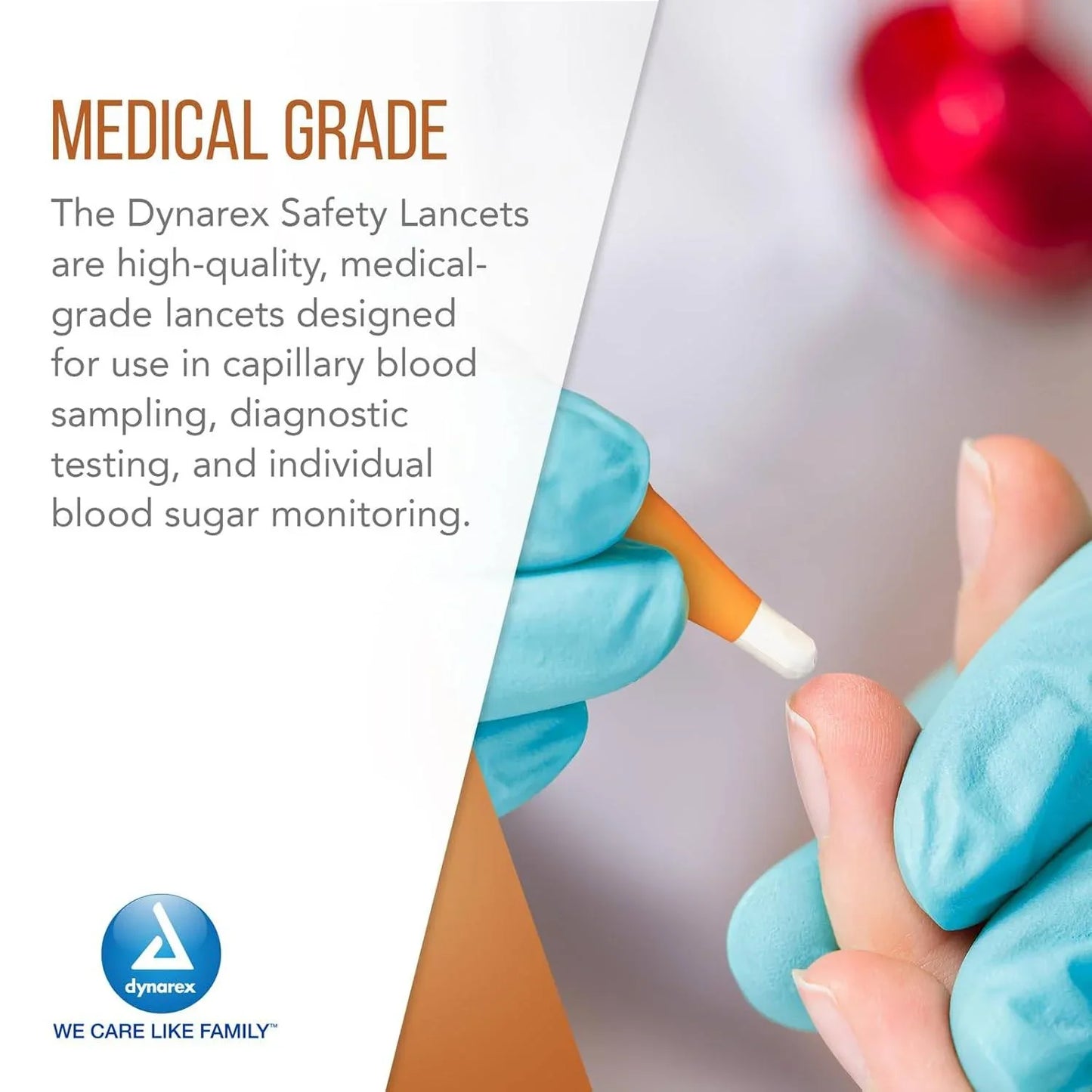 Advantage Pressure Activated Safety Lancets