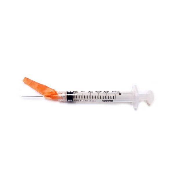 SecureTouch 3 mL Safety Syringe with Needle