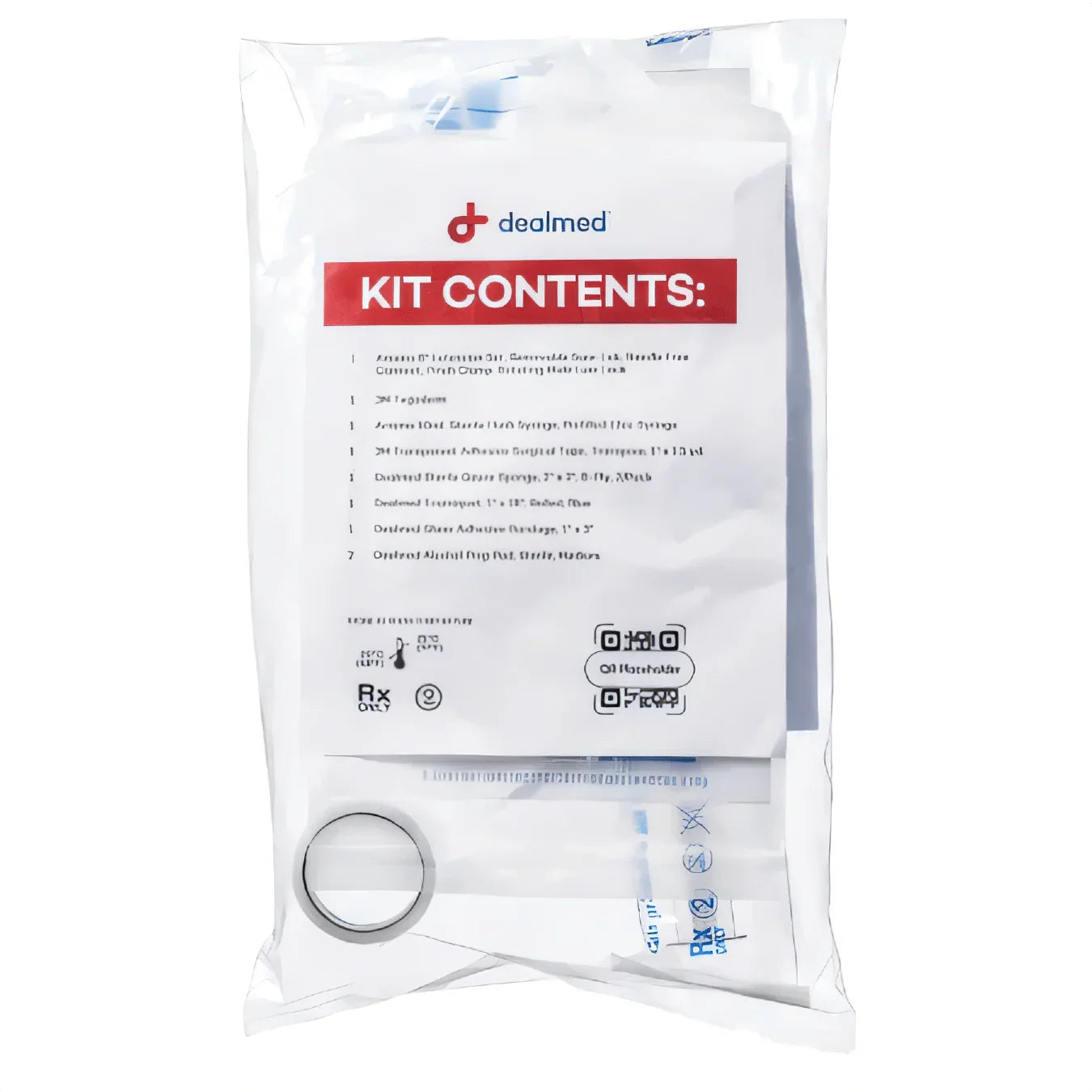 All-In-One IV Starter Kit With Tegaderm™, Alcohol, Flush