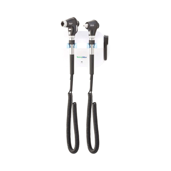 Green Series 777 Integrated Wall System with PanOptic Plus Ophthalmoscope and MacroView Plus Otoscope