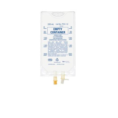 Empty IV Container