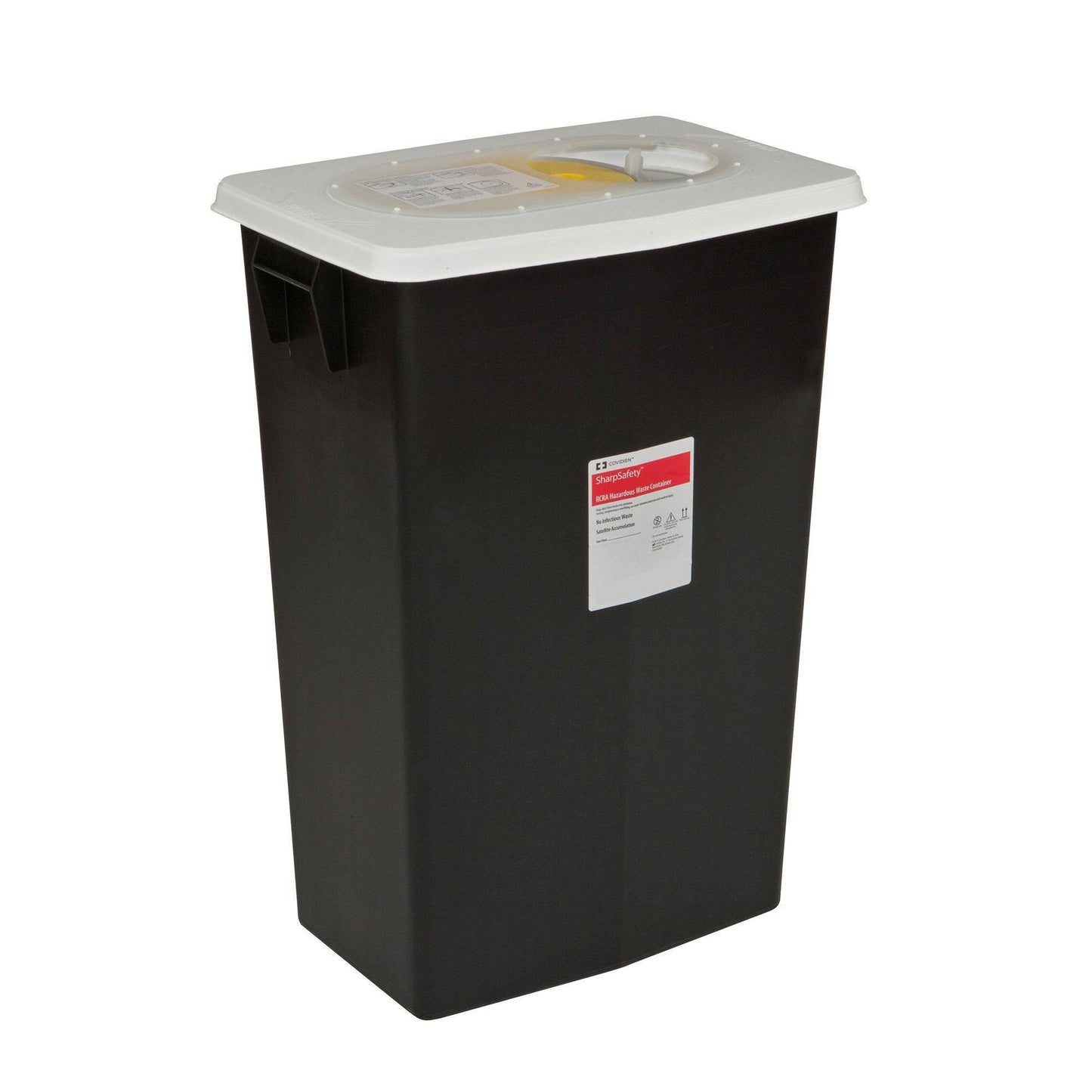 Hazardous Waste Container with Sliding Lid