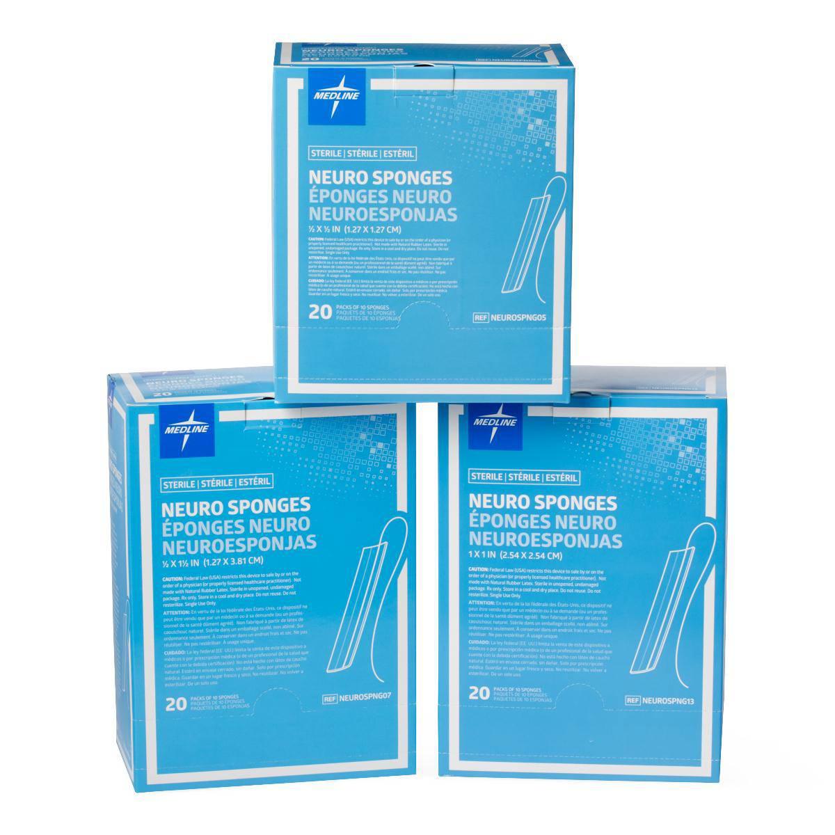 X-Ray Detectable Neuro Sponges