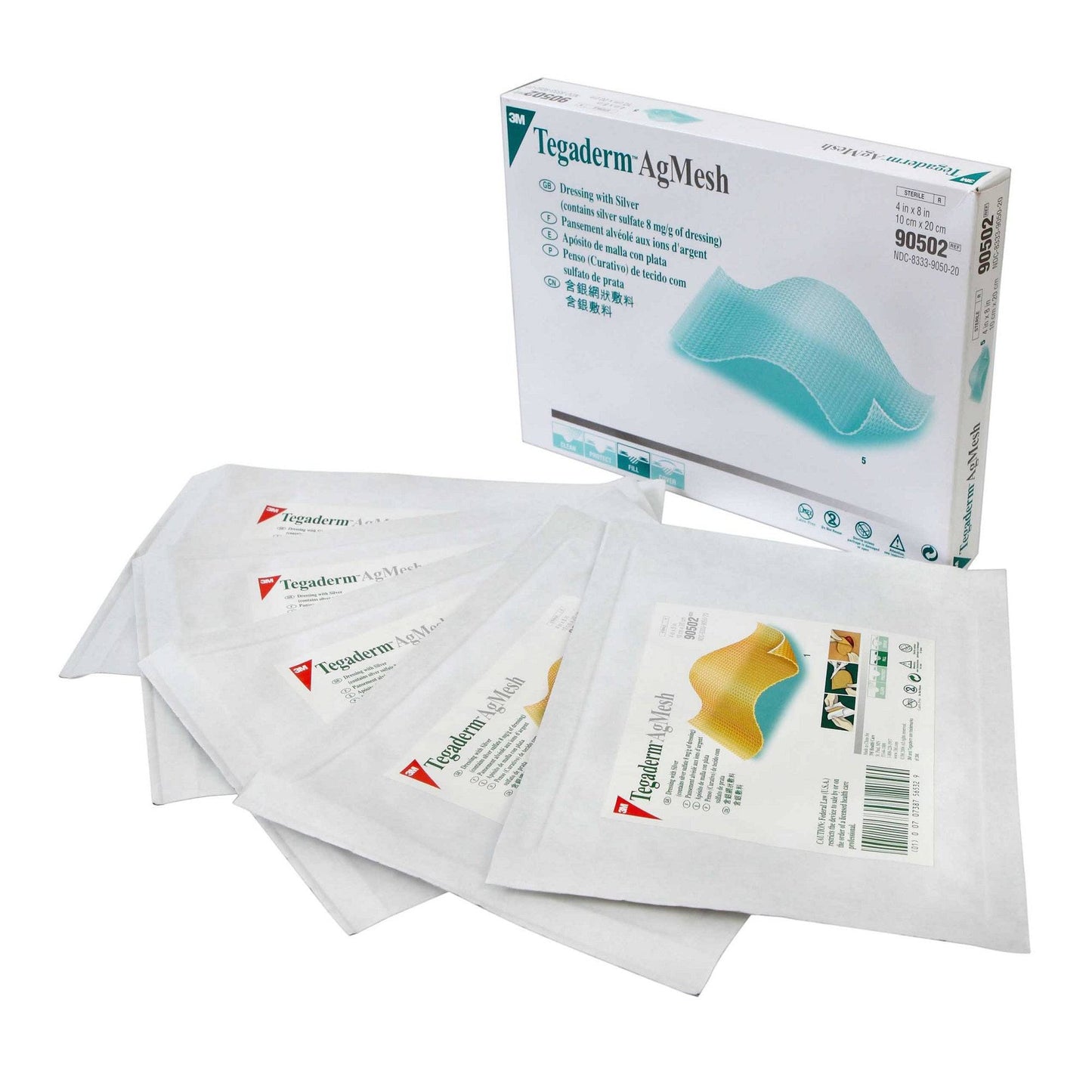 Tegaderm Alginate AG Mesh Dressing