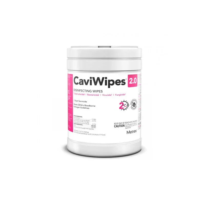 CaviWipes 2.0 Disinfectiing Wipes