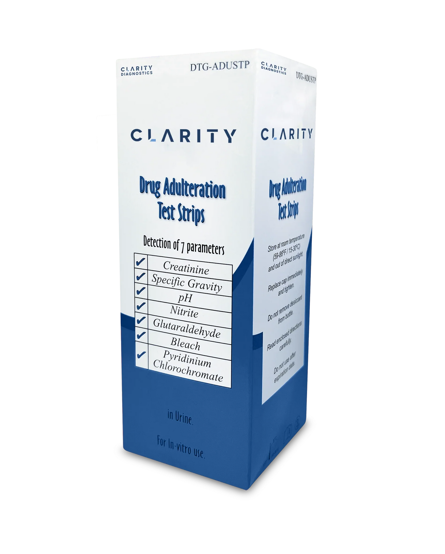 Clarity Drugs Adulteration Testing Strips