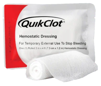 QuikClot Bleeding Control Hemostatic Dressing
