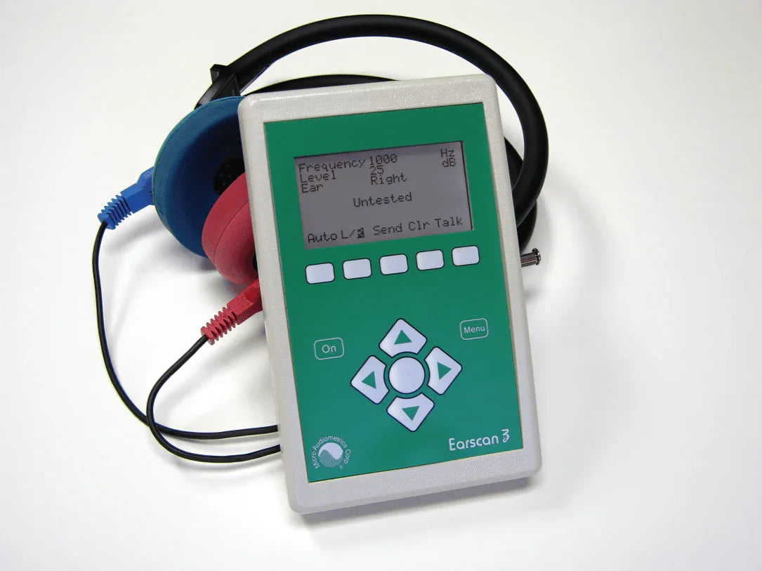 Earscan 3 Screening Audiometer (ES3S) - Portable Pure Tone Air Conduction Audiometry
