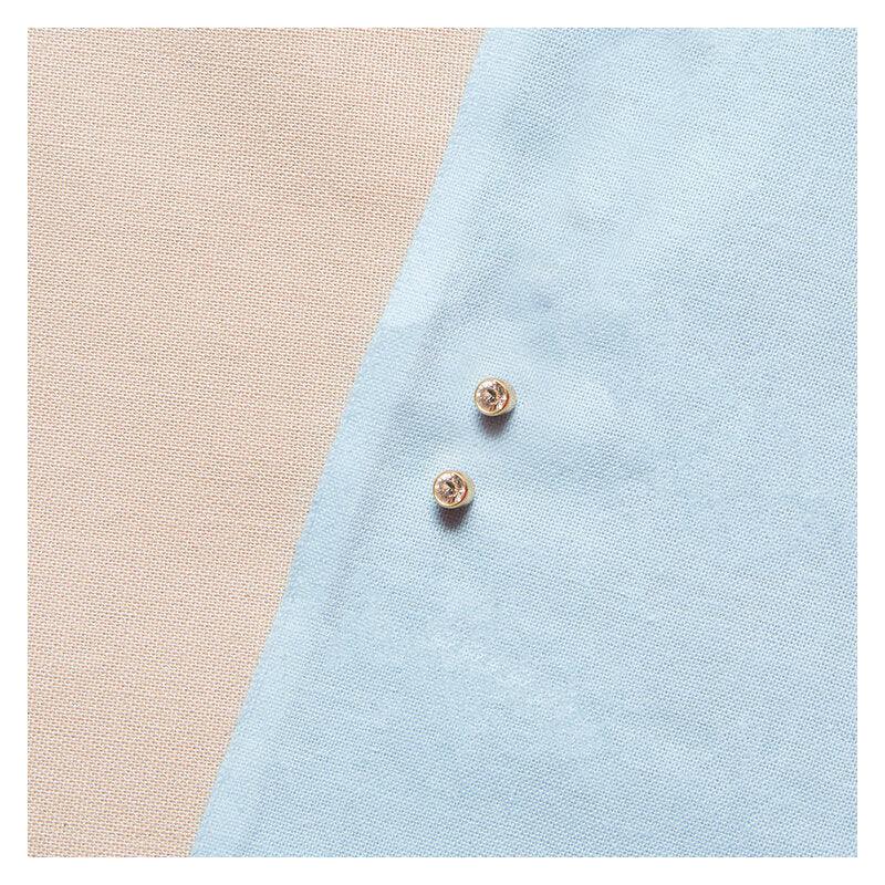 Gold Plated Diamond Studs Ear Piercing Device