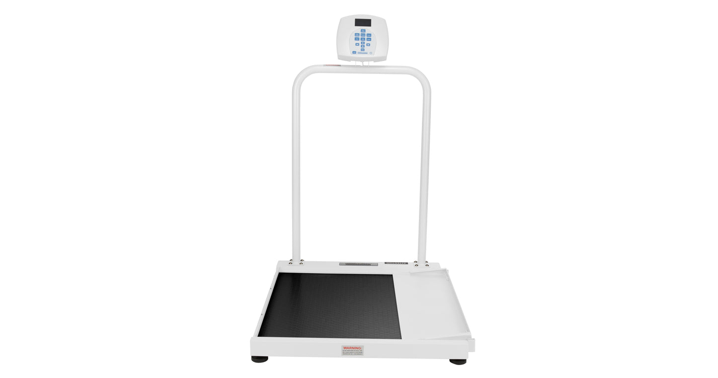 Digital Wheelchair Scale with Single Ramp
