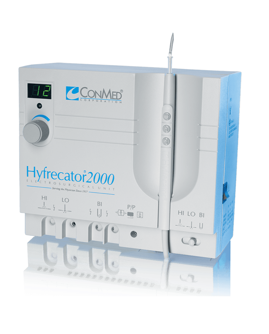 Hyfrecator 2000 Electrosurgical Unit (ESU): Precise Power Control, Dual Microprocessing, Handswitching Pencil
