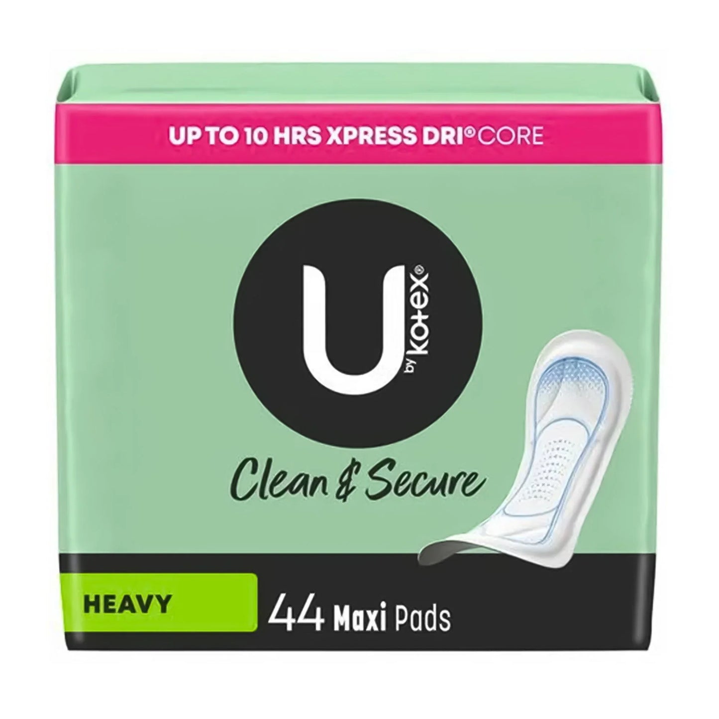 U by Kotex Menstrual Maxi Pad - Heavy Absorbency