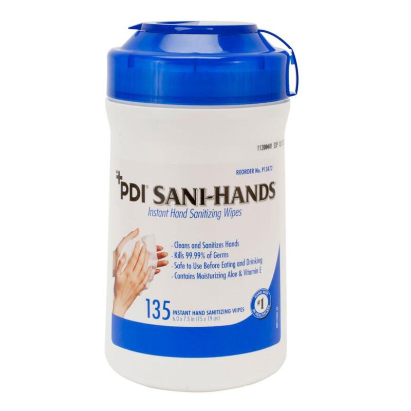 Sani-Hands Instant Hand Sanitizing Alcohol Wipes