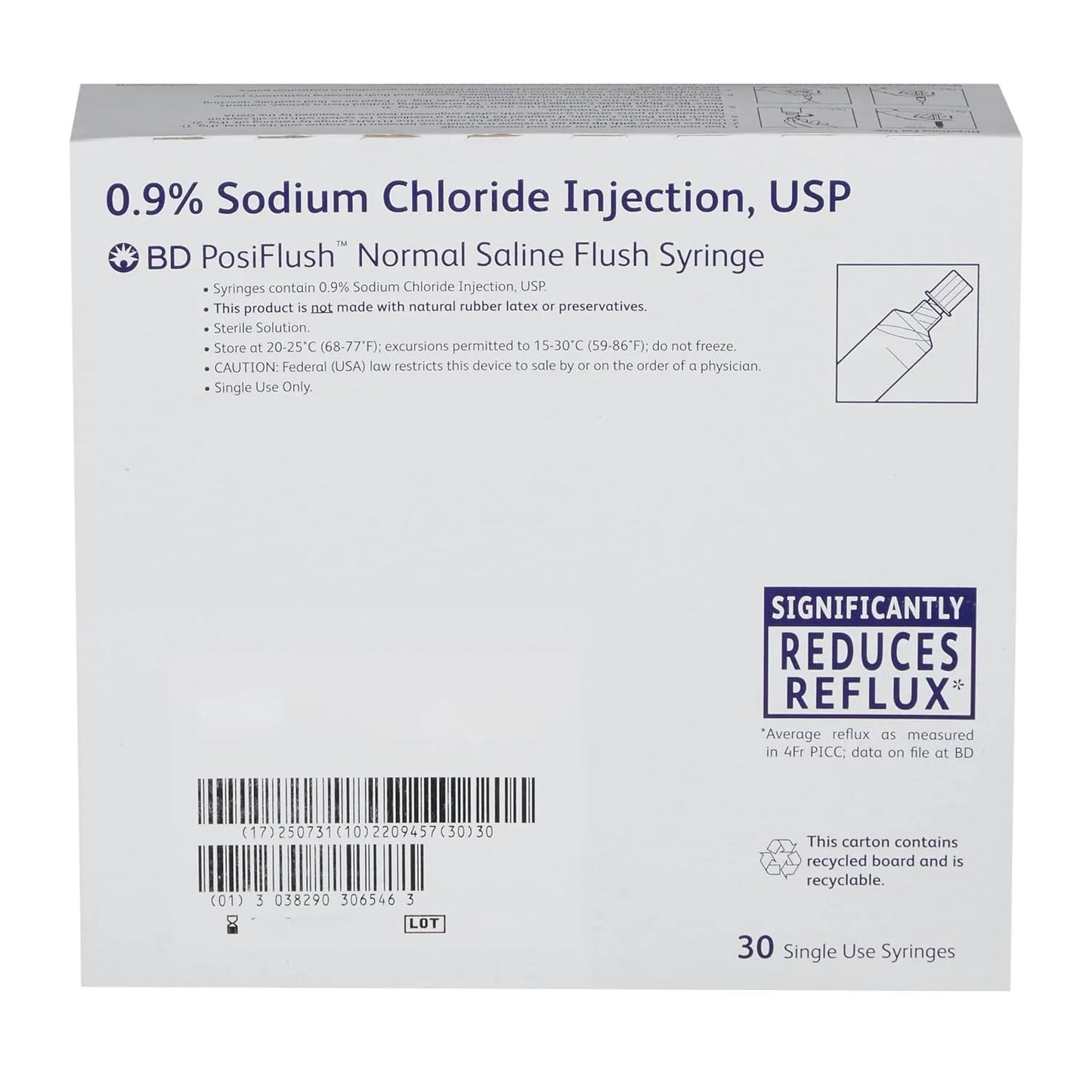 PosiFlush Normal Saline Prefilled Syringe