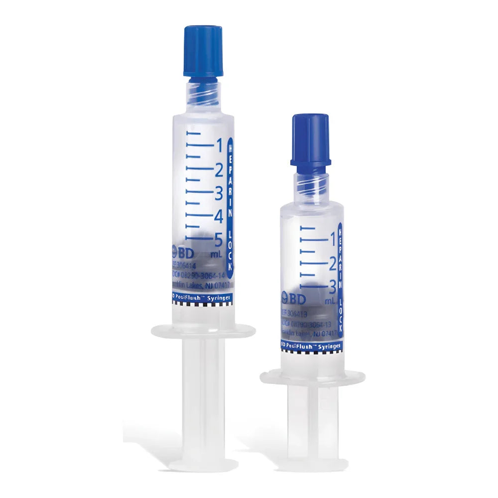 PoshiFlush Heparin Prefilled Luer-Lok Flush Syringe
