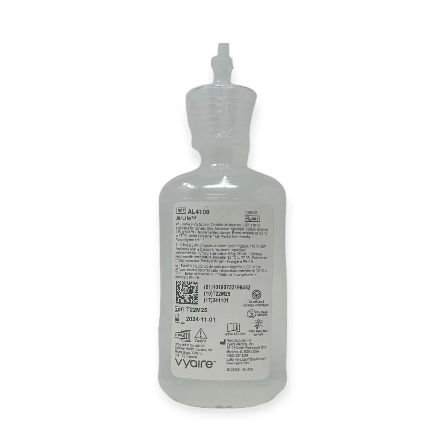 Airlife Normal Saline - 0.9% Sodium Chloride for Irrigation