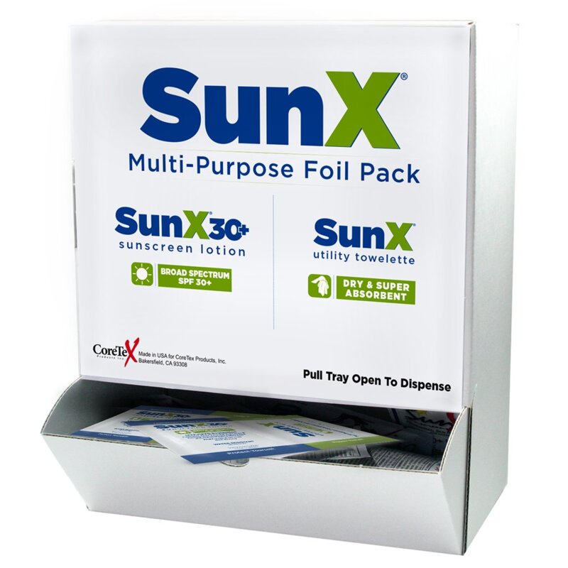 CoreTeX SPF 30 Sunscreen Towelettes