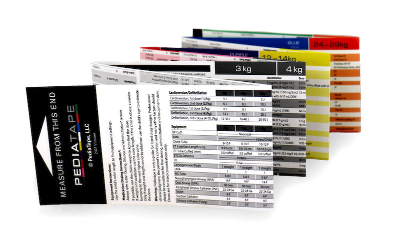 Pediatape Pediatric Emergency Tape