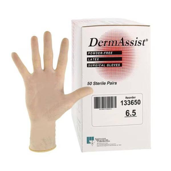 I.H. Latex Surgical Glove